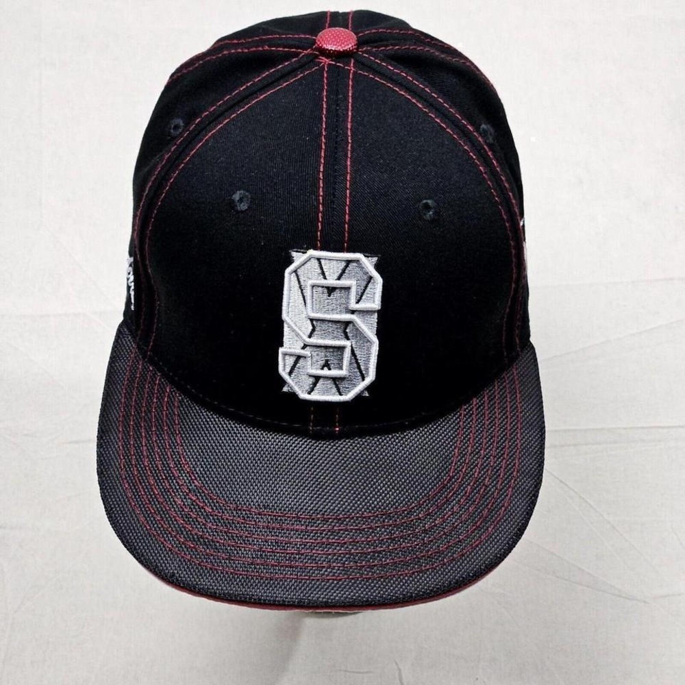 Chicago White Sox Frank Thomas Hat Snapback Big Hurt Cap Black Graphic Bill Fan